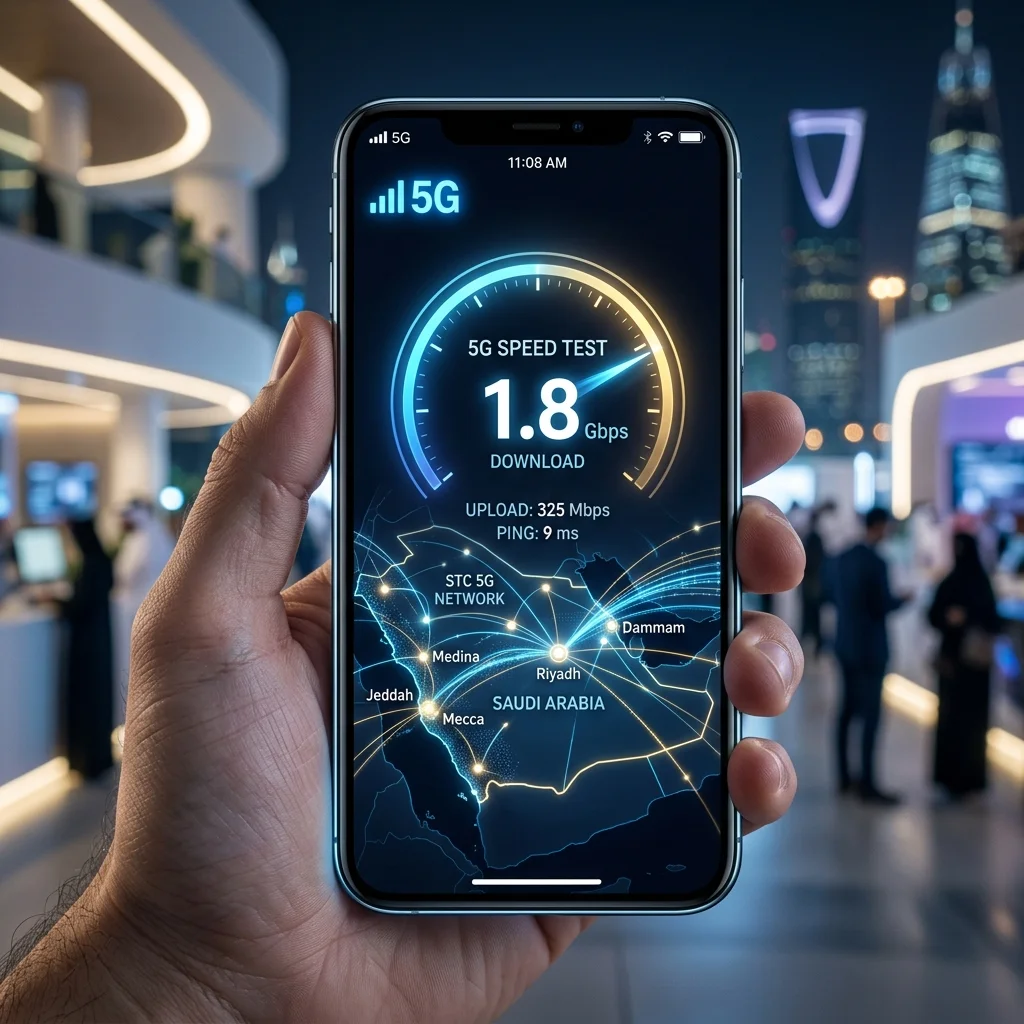 Saudi Arabia 5G mobile network coverage map
